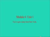 外研版六年级英语上册Module6Unit1You'vegotaletterfromNewYork习题课件