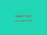 外研版六年級英語上冊Module6Unit2I'vegotastampfromChina習(xí)題課件