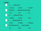 外研版六年級英語上冊Module7Unit1Idon'tbelieveit習題課件