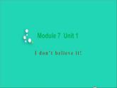 外研版六年級英語上冊Module7課件+習題+聽力mp3附答案打包9套