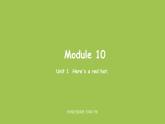 外研版三年级英语下册  Module10 Unit1 课件