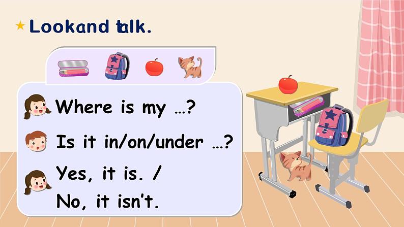 人教版PEP三年级英语下册 Unit 4 Part B 第5课时 课件03