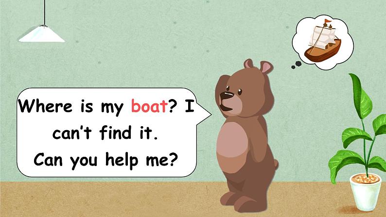 人教版PEP三年级英语下册 Unit 4 Part B 第5课时 课件04