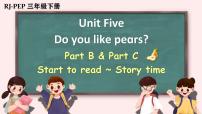 人教版 (PEP)三年级下册Unit 5 Do you like pears? Part B示范课ppt课件