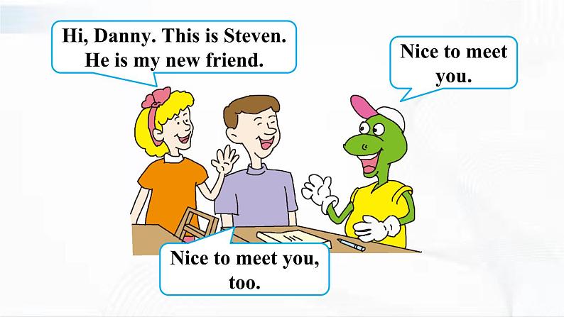 冀教版英语四年级下册 Unit 1 Again, please 教学课件+同步教案+同步练习+音视频素材04