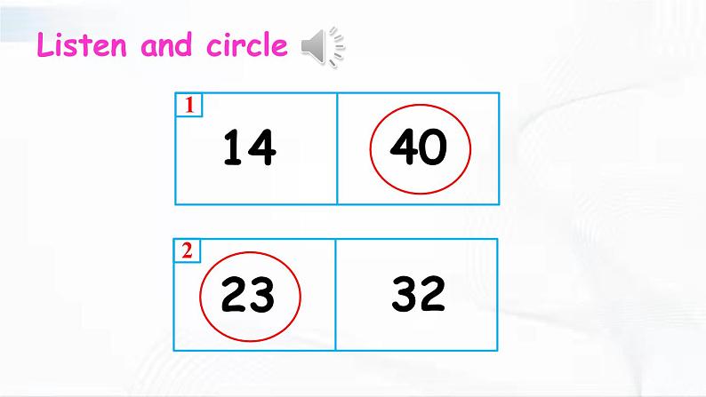 冀教版英语四年级下册 Unit 1 Again, please 教学课件+同步教案+同步练习+音视频素材07