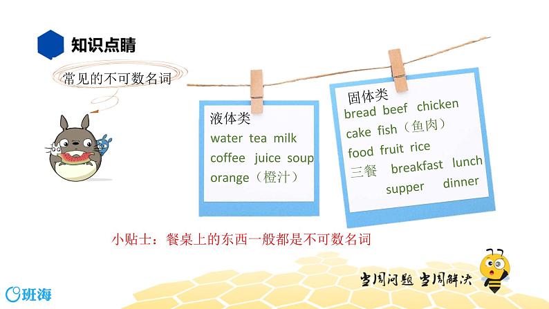 英语三年级【知识精讲】4.名词(6)不可数名词3课件PPT04