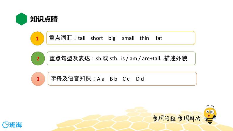 英语三年级【知识精讲】Module 2 Unit 2 That man is short.课件PPT04