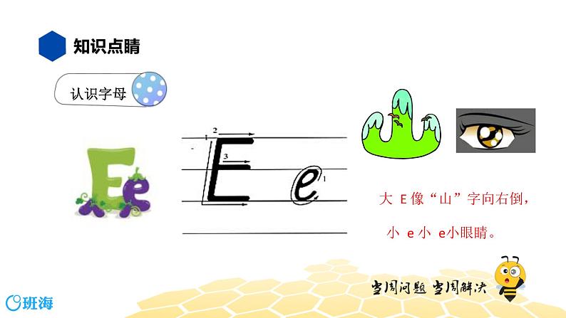 英语四年级【知识精讲】1.字母(1)字母识记课件PPT07