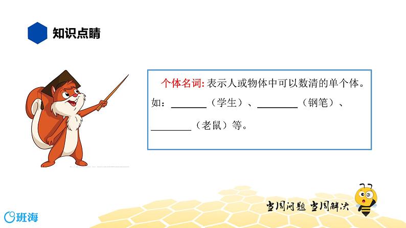 英语四年级【知识精讲】4.名词(1)普通名词课件PPT04