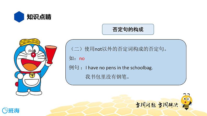 英语四年级【知识精讲】16.句型(3)否定句课件PPT04