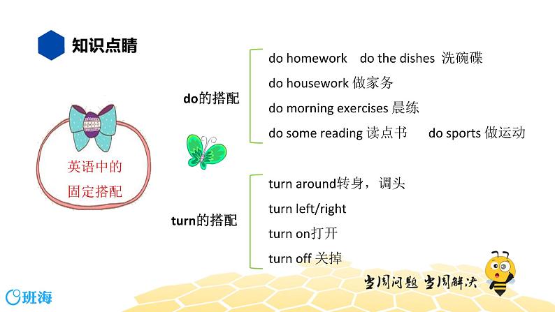 英语五年级【知识精讲】13.固定搭配(1)常考固定搭配课件PPT04