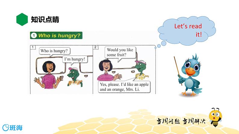 英语五年级【知识精讲】Lesson 4 Who Is Hungry？课件PPT02