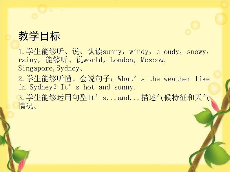 PEP 英语 四年级下 Unit 3（第五课时）课件PPT02