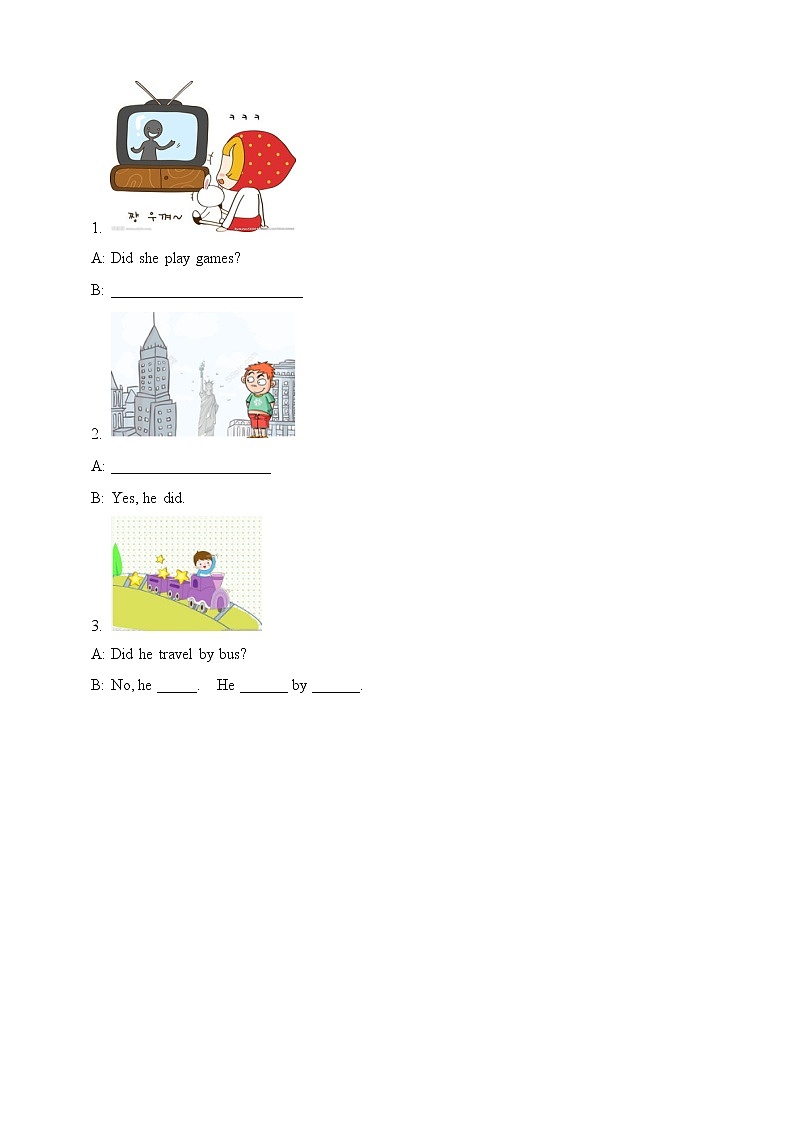 外研版（三起）四年级下册英语-Module 9 Unit 1 Did he live in New York？  课件+教案+练习+素材02