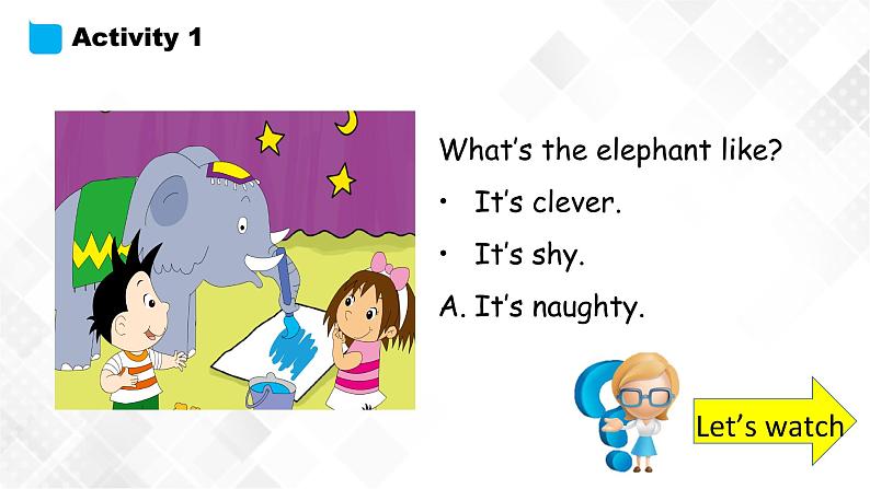 外研版（三起）四年级下册英语-Module 1 Unit 1 She’s a nice teacher  课件+教案+练习+素材05