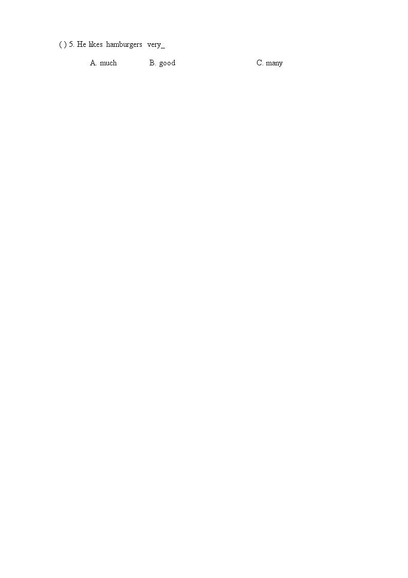 外研版（三起）五年级下册英语-Module 3 Unit 1 She had eggs and sausages  课件+教案+练习+素材02