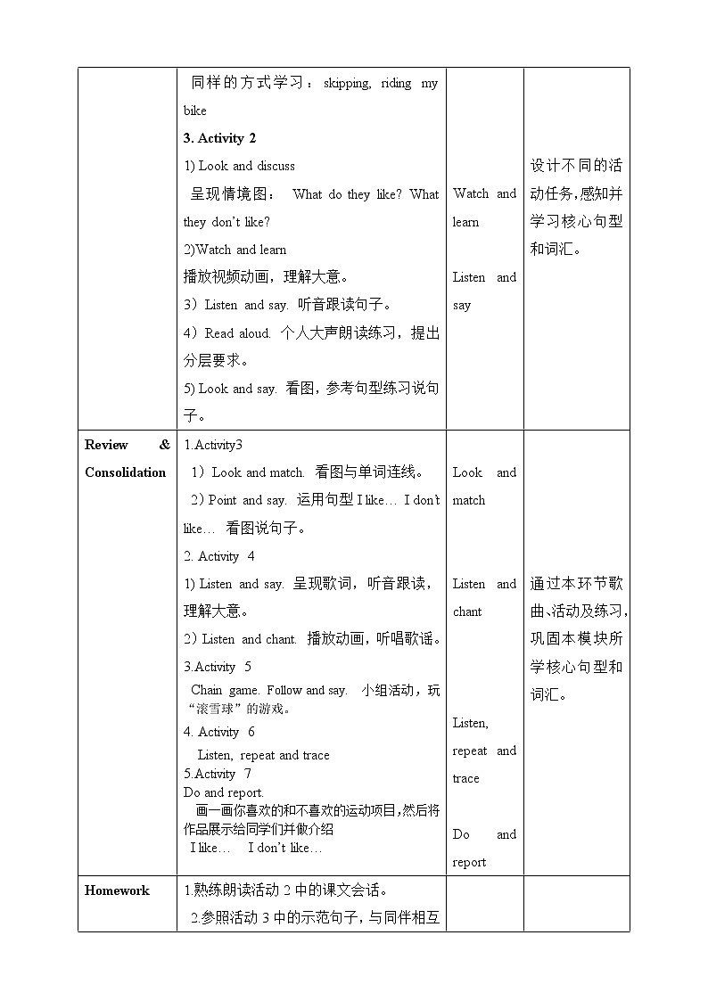 外研版（三起）三年级下册英语-Module 3 Unit 2 I don’t like riding my bike  课件+教案+练习+素材02