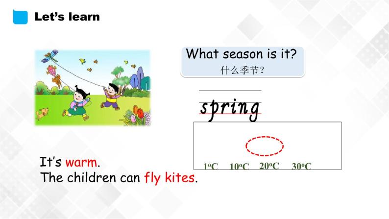 外研版（三起）三年级下册英语-Module 7 Unit 1 We fly kites in spring  课件+教案+练习+素材04