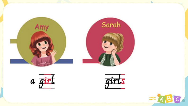 三年级下册Unit 1 Part A 第一课时课件+教案+习题+音频+视频06