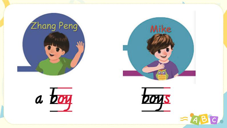 三年级下册Unit 1 Part A 第一课时课件+教案+习题+音频+视频07