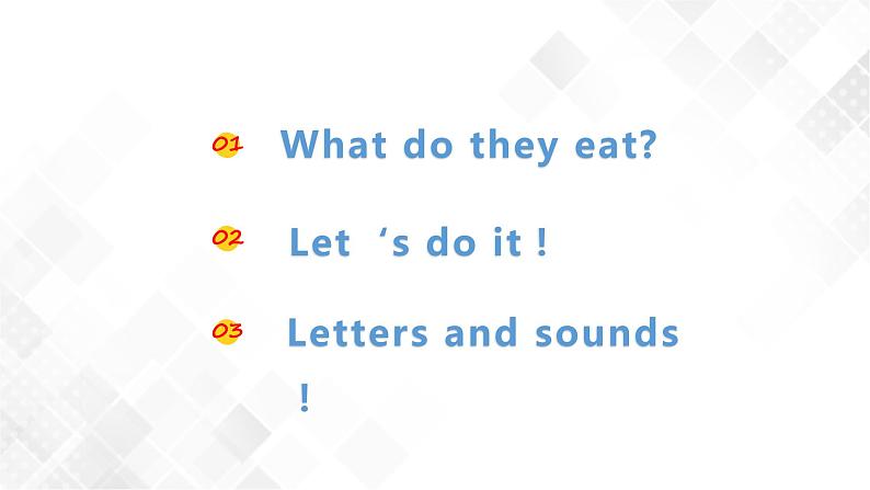 Lesson 11 What Do They Eat 课件第2页