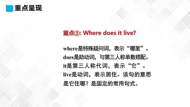 Lesson 10 Where Do They Live 10课件第8页