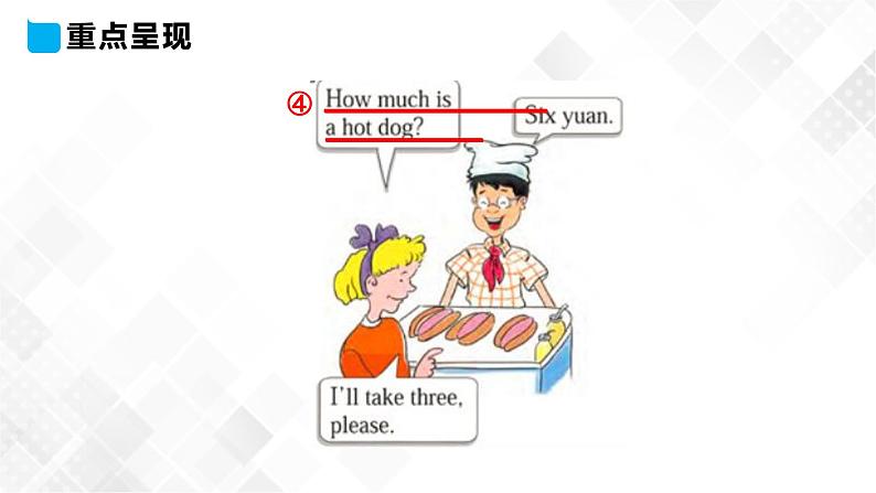 冀教版 三年级下册英语-Unit 4 Lesson 23 How Much Are They （课件+教案+练习+素材）07