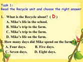 PEP6年级英语下册 Recycle 第一课时课件PPT