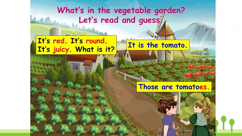 人教版英语四年级下册 Unit 4  Part B  第6课时 PPT课件+教案04