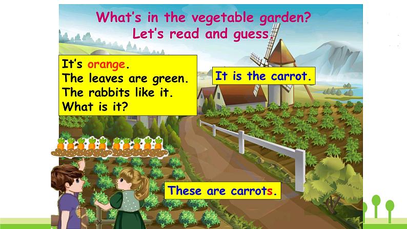 人教版英语四年级下册 Unit 4  Part B  第6课时 PPT课件+教案05