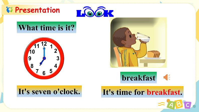 Unit2 What time is it PA Let 's learn 课件第6页