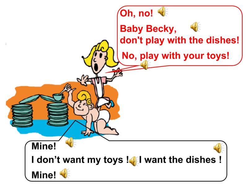 小学Unit 1 Li Ming Comes to CanadaLesson6 Baby Becky at Home教学课件ppt教习网课件下载