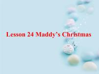 冀教版 (三年级起点)六年级上册Unit 4 christmasLesson 24 Maddy’s Christmas课文课件ppt
