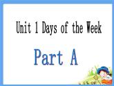 闽教英语四下Unit1 Days of the Week Part A 课件