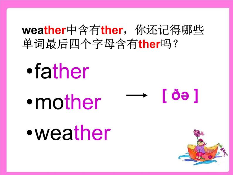 闽教英语四下Unit 6 Weather Part B 课件07