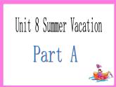 闽教英语四下Unit 8 Summer Vacation Part A 课件