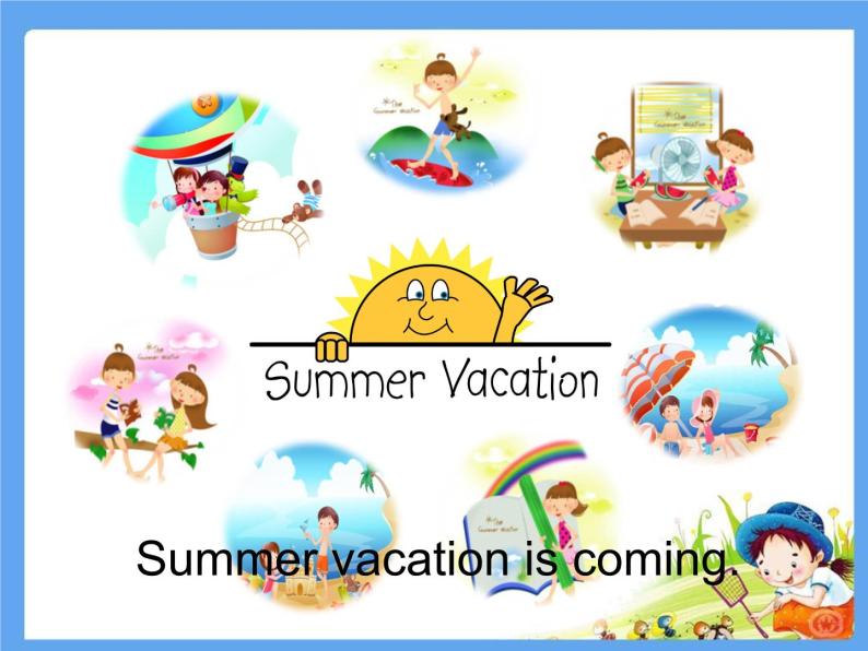 闽教英语四下Unit 8 Summer Vacation Part B 课件06