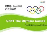 闽教6上Unit1 Listen and followB教学课件