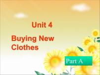 小学英语闽教版六年级上册Unit 4 Buying New Clothes Part A课文内容ppt课件