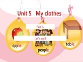 人教版 (PEP)  四年級下冊 Unit5 Part A3【課件+音視頻素材】