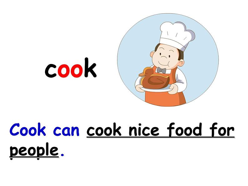 广州版英语四年级下册Module 1 Unit 1《He looks like a cook》PPT课件307