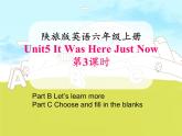 小学英语陕旅版六年级上册Unit5__第3课时教学课件