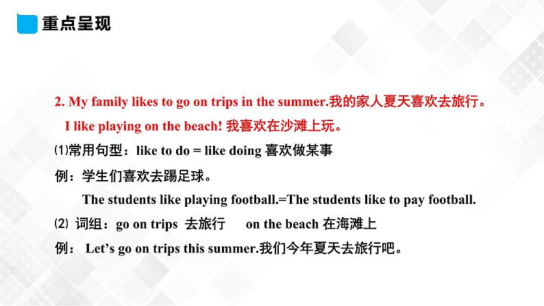 Unit 3 Lesson15  Jenny’s Summer Holiday课件第7页