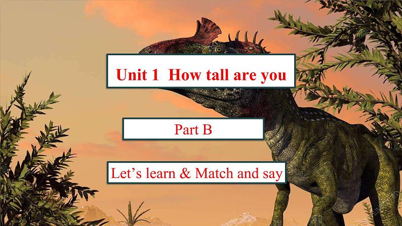 PEP六下 U1 PartB第2课时第1页