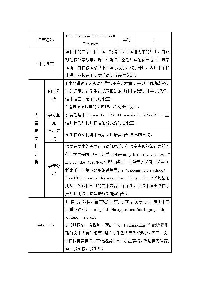 人教精通版英语五年级下册 Revision 教学课件+教案+音视频素材01