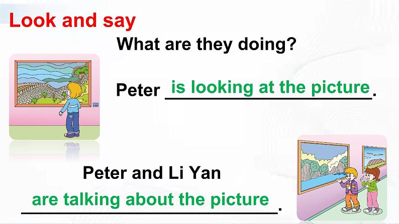 人教精通版英语五年级下册 Lesson 30 教学课件第7页