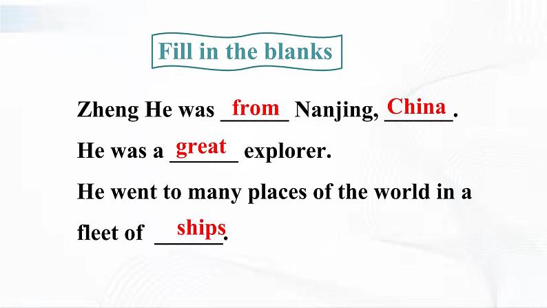 人教精通版英语五年级下册 Fun Time 1 Project 教学课件+教案06