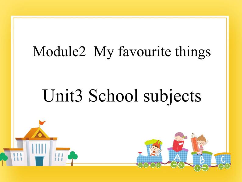 牛津上海版五年级下册Module2  Unit3 School subjects课件01