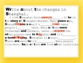 牛津上海版五年級下冊Module 3  Things around us unit3 change課件